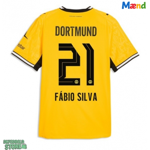 Borussia Dortmund Fabio Silva #21 Replika Hjemmebanetrøje 2026-27 Kortærmet